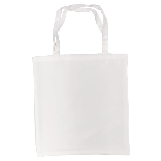 sublimation tote bags - milan - canvas white - short handles - 38cm x 40cm