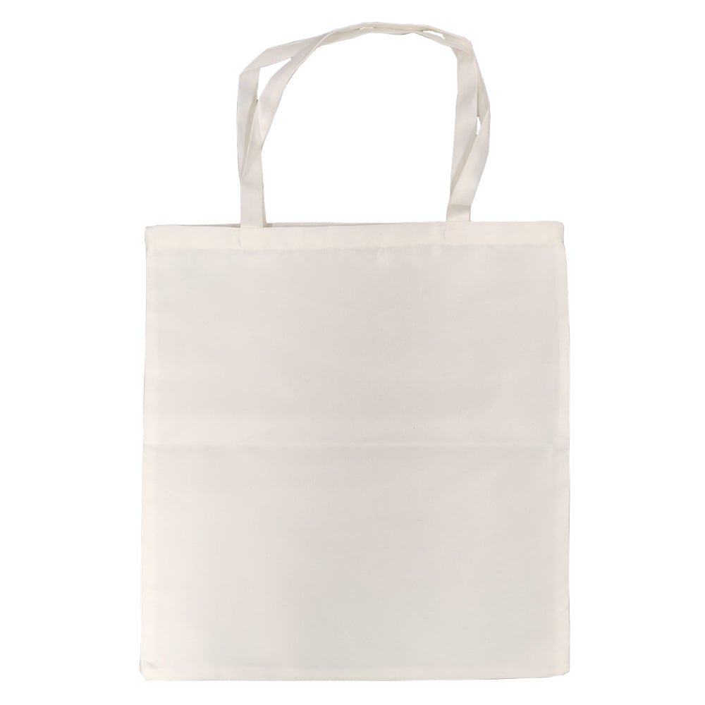 sublimation tote bags - monaco - satin cream - short handles - 38cm x 40cm