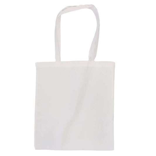 sublimation tote bags - new york - canvas white - long handles