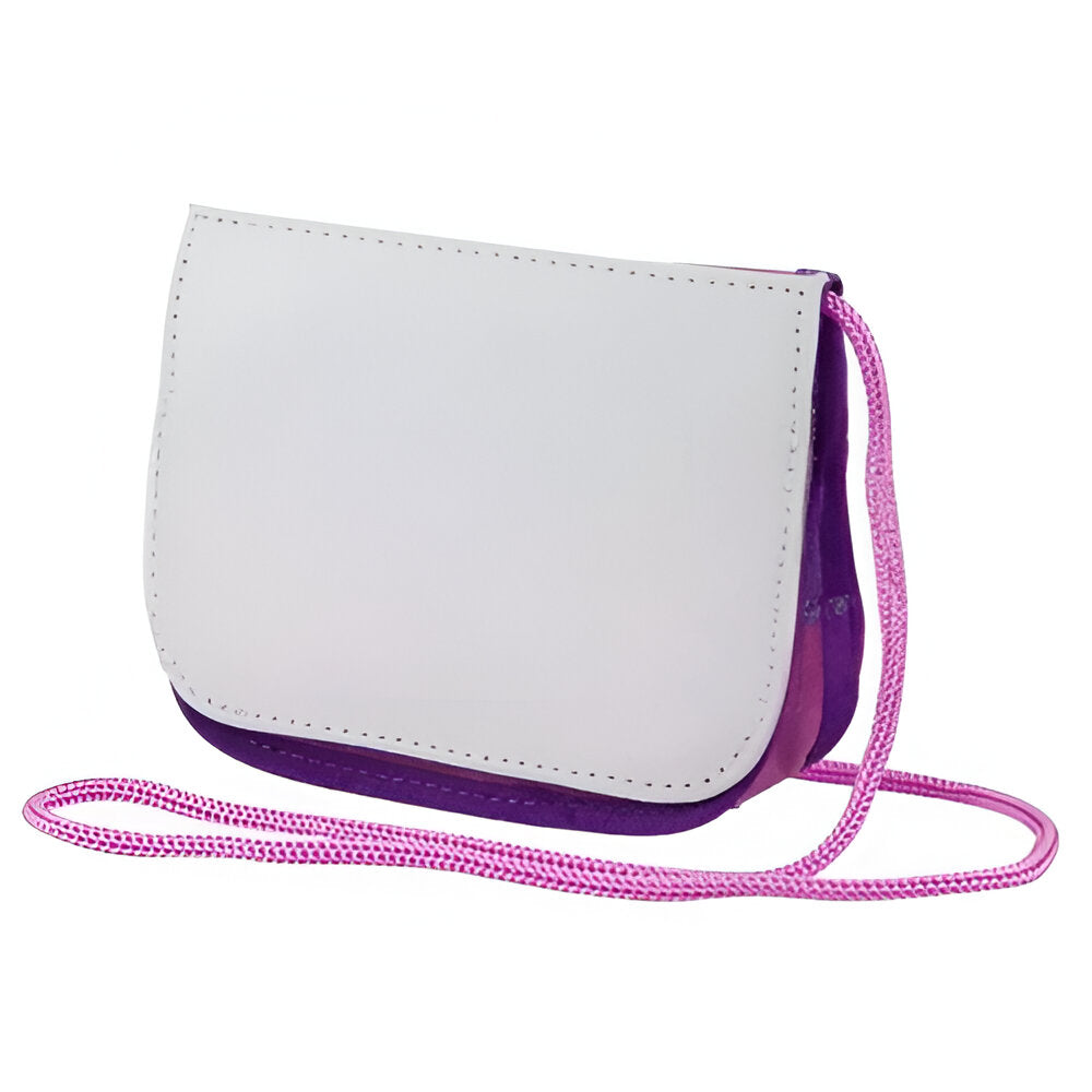Sublimation Travel Wallets with Shoulder Strap - Pink - Pack of 100