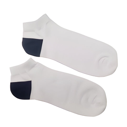 women’s sublimation ankle socks - white - 28cm